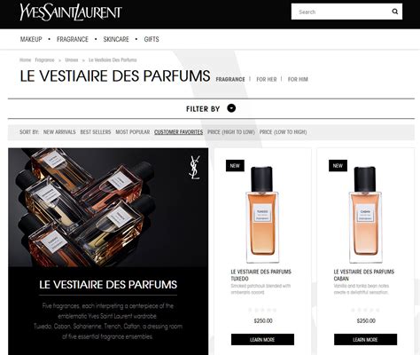 ysl beaute website